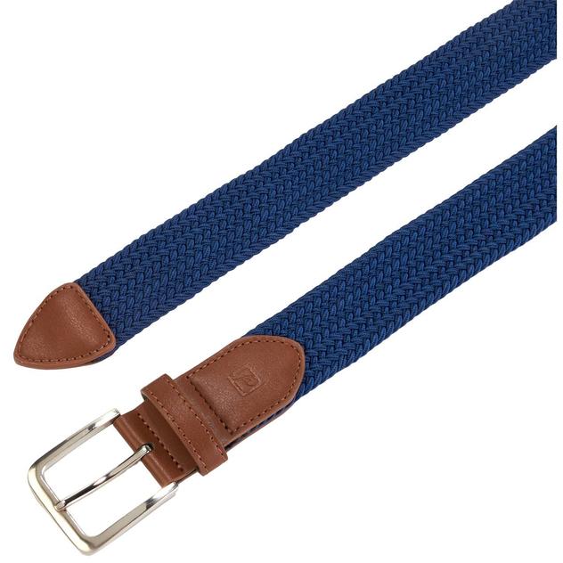 Mens Stone Mountain Fabric Stretch Belt - Navy