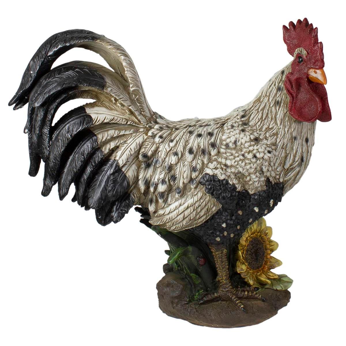 Northlight Seasonal 17in. Standing Rooster Outdoor Garden Statue