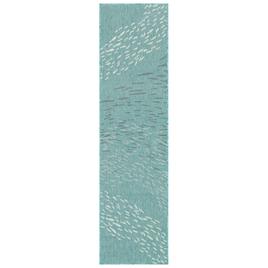 Liora Manne(tm) Carmel School Of Fish Indoor/Outdoor Runner