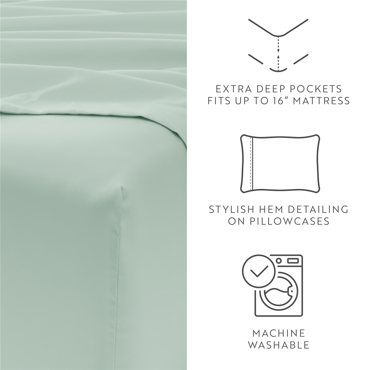 Soft Essentials 6pc. Luxury Ultra Soft Sheet Set