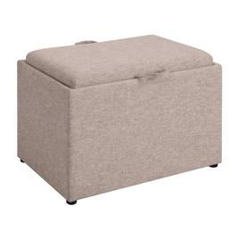 Convenience Concepts Designs4Comfort Accent Storage Ottoman