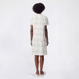 Womens Elegant Dreams Short Sleeve Floral Nightgown