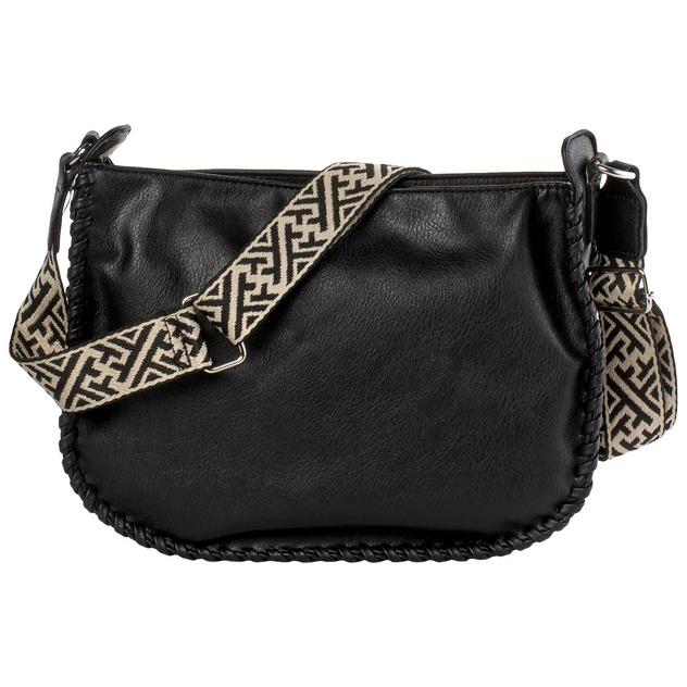 DS Fashion Whipstitch Guitar Strap Crossbody