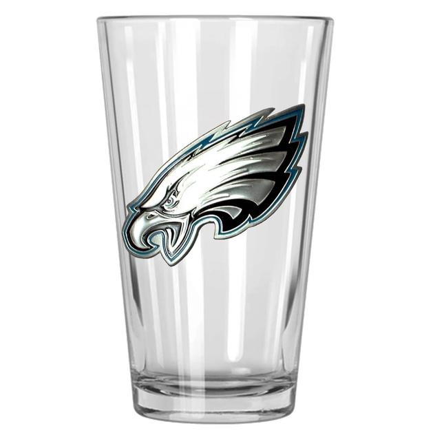 Eagles Metal Logo 16oz. Pint Glass