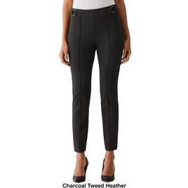 Womens Rafaella® Ponte Slim Ankle Dress Pants w/ Hardware
