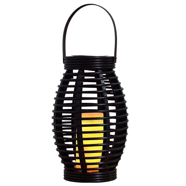 Solar LED Plastic Egg Shape Lantern