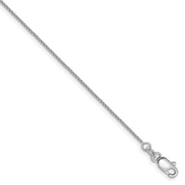 Adult Unisex Gold Classics™ 10kt. 24in. .8mm Spiga Chain Necklace