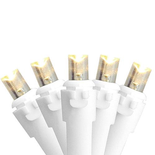 Northlight Seasonal 50ct. Wide Angle White Christmas Lights