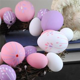 Northlight Seasonal Easter Eggs Spring Wreath