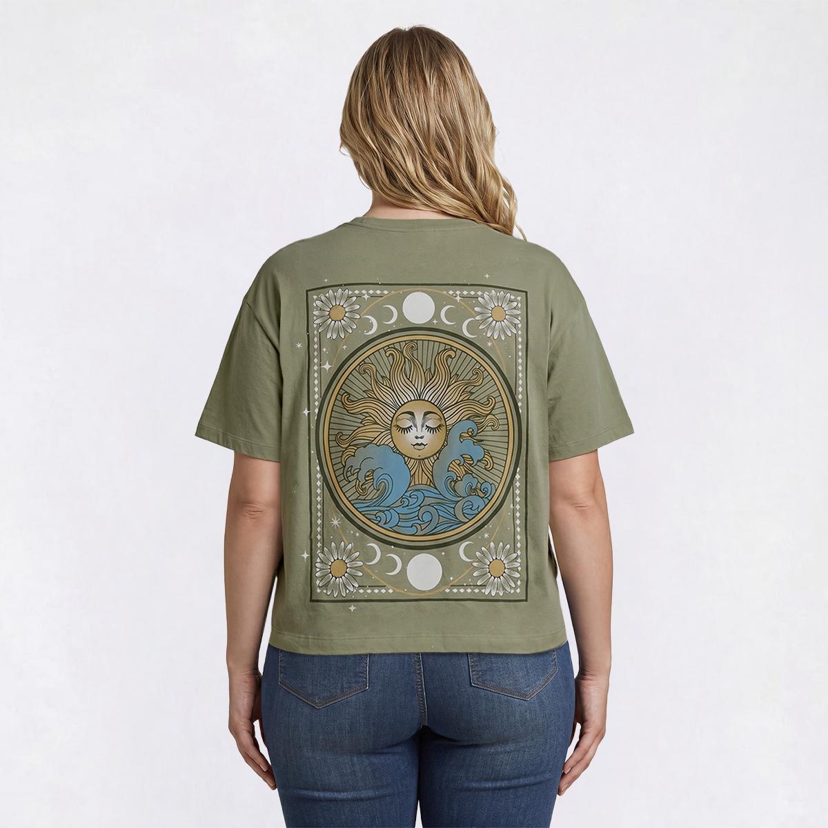 Juniors Plus Attitude Not Included Drop Shoulder Boyfriend Tee