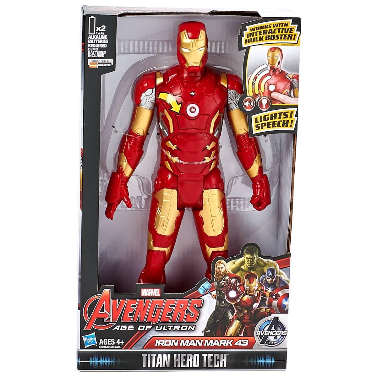 Marvel Titan Hero Tech Ironman Mark 43 Action Figure