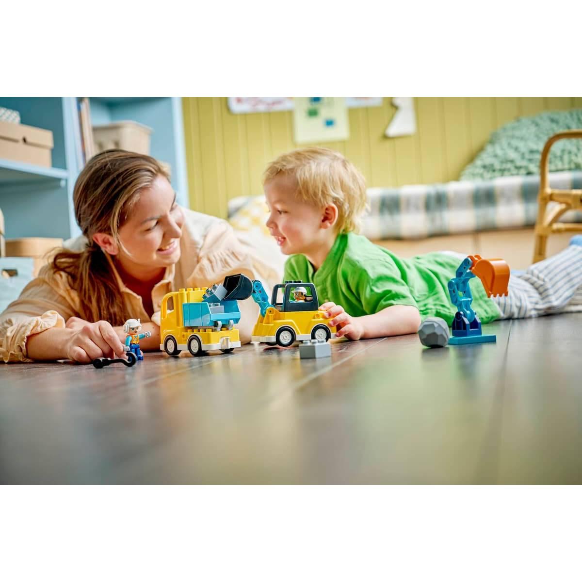 LEGO® Duplo®  3-in-1 Construction Vehicles Building Kit