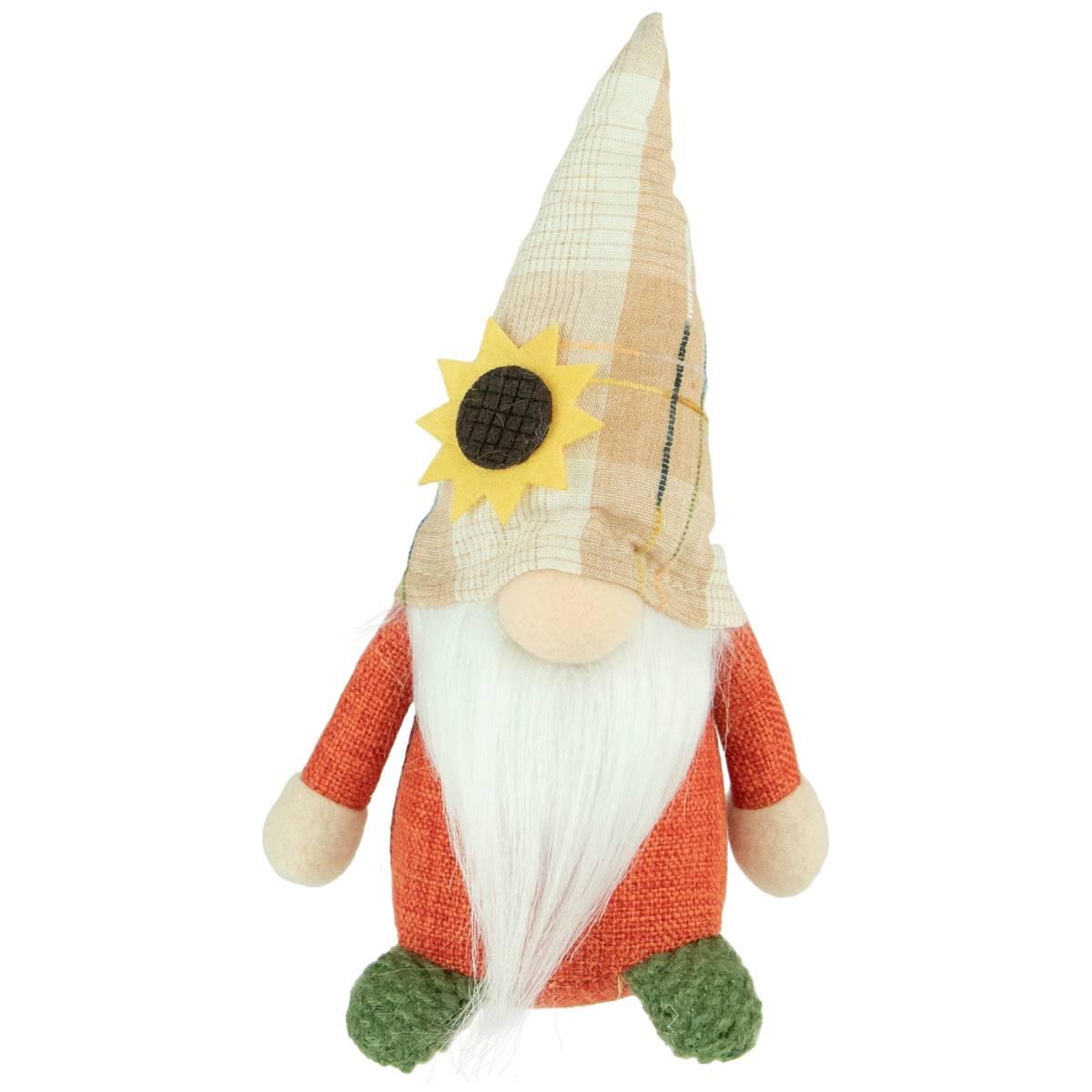 Northlight Seasonal 7.5in. Standing Sunflower Gnome Figurine