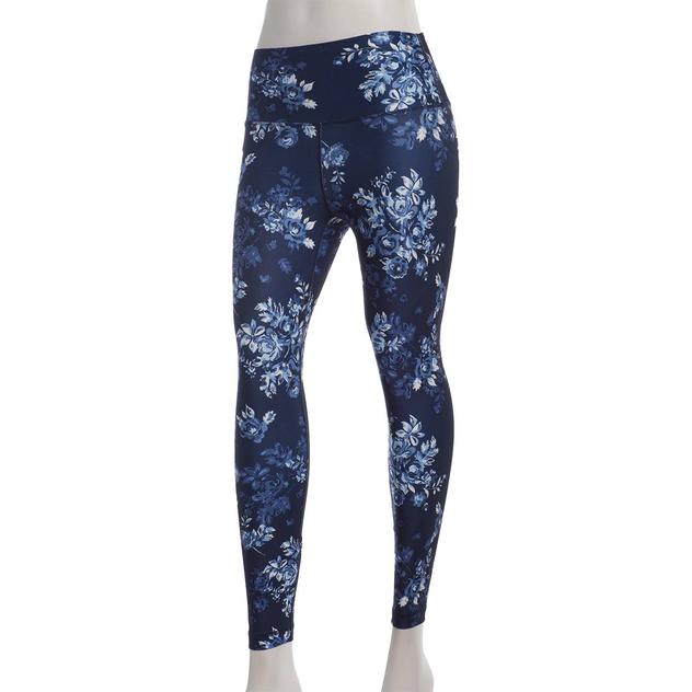 Womens 90 Degree by Reflex Lux E-Band High-Rise Ankle Leggings