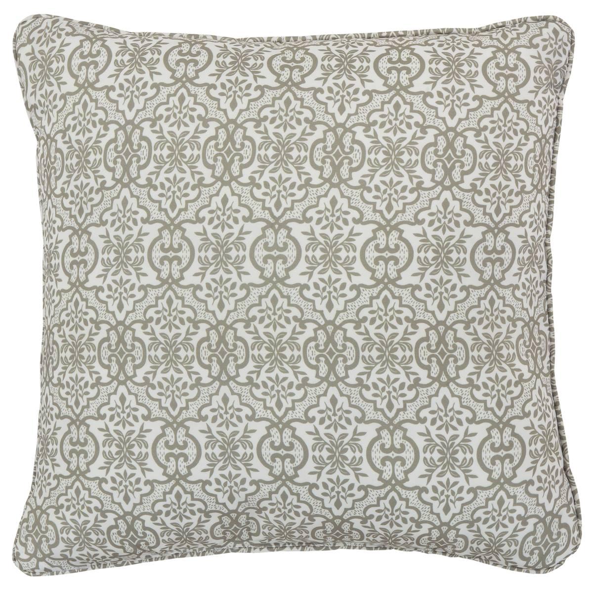 Royal Court Evergreen Square Decorative Throw Pillow - 16x16
