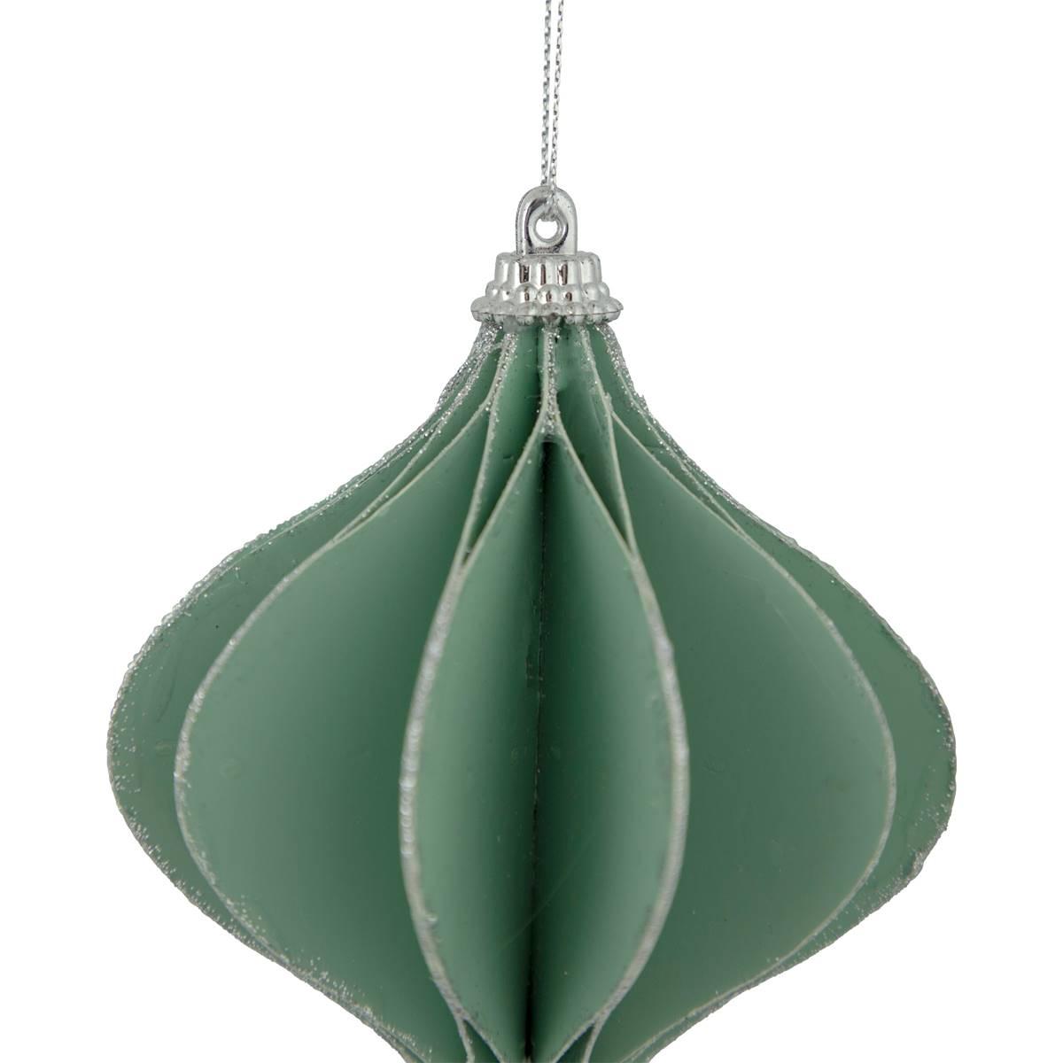 Northlight Seasonal Glittered Onion Christmas Ornament