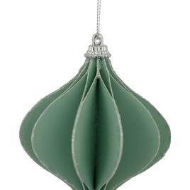 Northlight Seasonal Glittered Onion Christmas Ornament