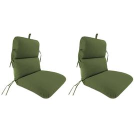Jordan Veranda Hunter Universal Chair Cushions - Set Of 2