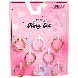 Girls Capelli New York 8ct. Mixed Rings