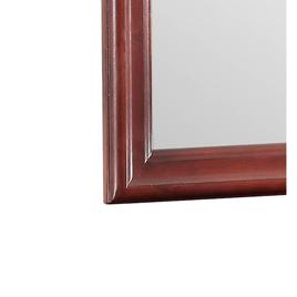 Passion Furniture Classic Square Wood Dresser Mirror - 38x38