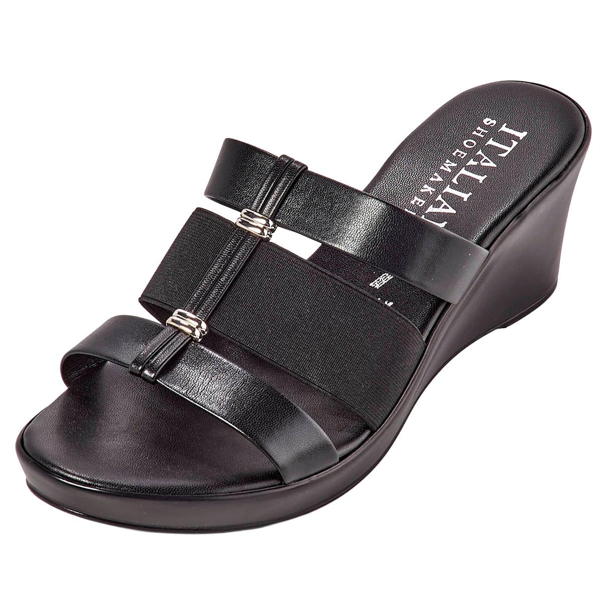 Womens Italian Shoemakers Soren Wedge Sandals