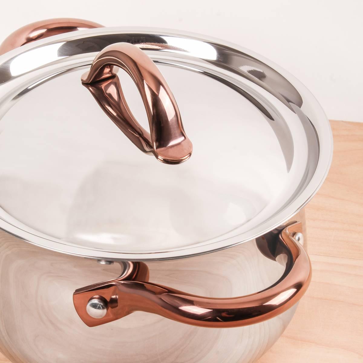 BergHOFF Ouro 18/10 Stainless Steel 8in. Stockpot w/ Lid