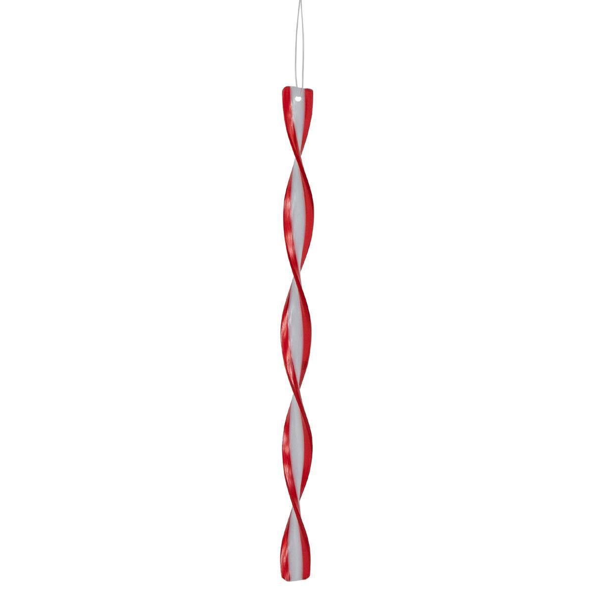 Northlight Seasonal 6ct. Red/White Swirl Christmas Ornaments