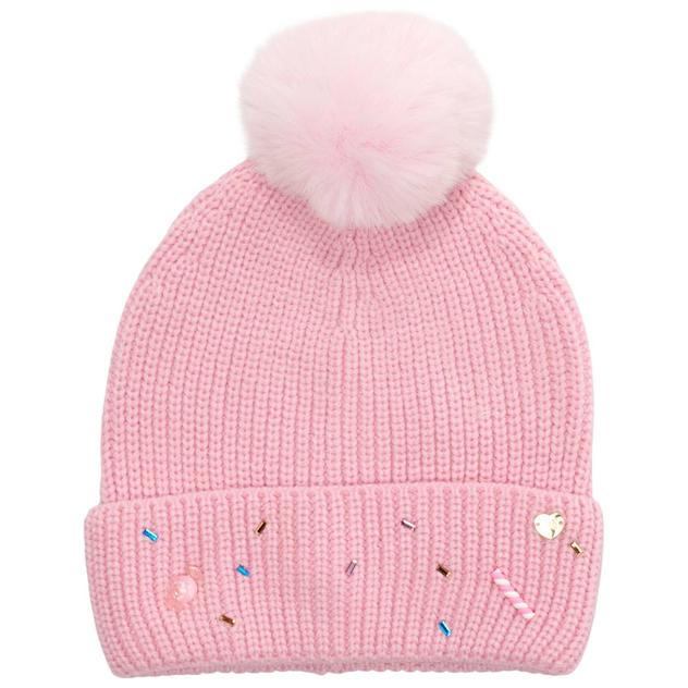 Womens Betsey Johnson Candy Knit Beanie