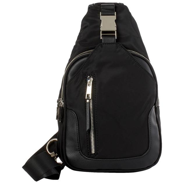 Madden Girl Nylon Buckle Sling Bag