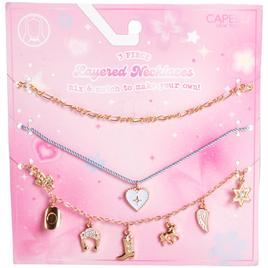 Girls Capelli(R) New York 3pc. Layered Western Necklace