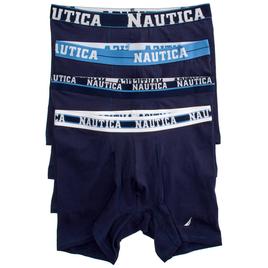 Mens Nautica 4pk. Boxer Briefs - Peacoat Navy
