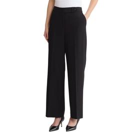 Womens Jones New York Straight Leg Dress Pants with Extended Tab