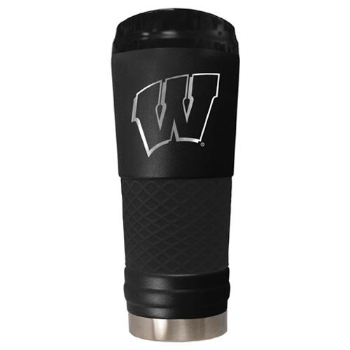 NCAA Wisconsin Badgers Powder Coated Stainless Steel Tumbler