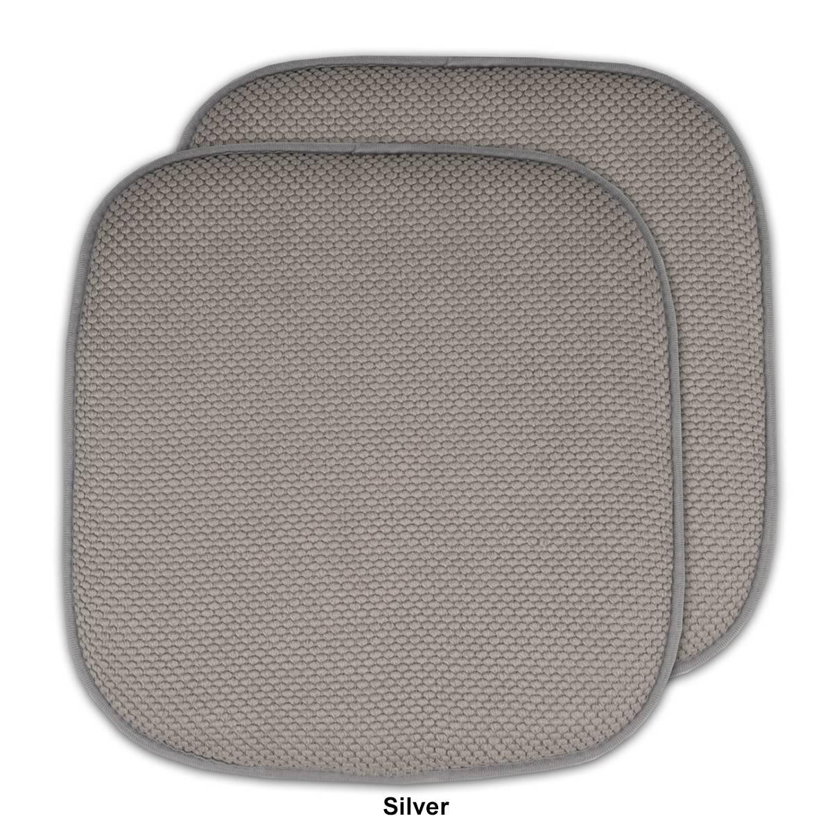 Sweet Home Collection Honeycomb Memory Foam Non-Slip Chair Pad