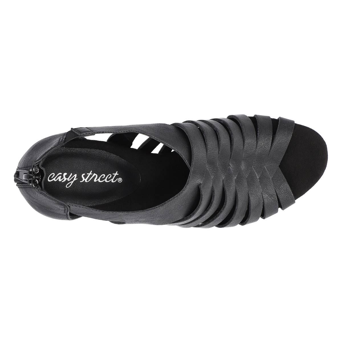 Womens Easy Street Vanni Block Heel Sandals