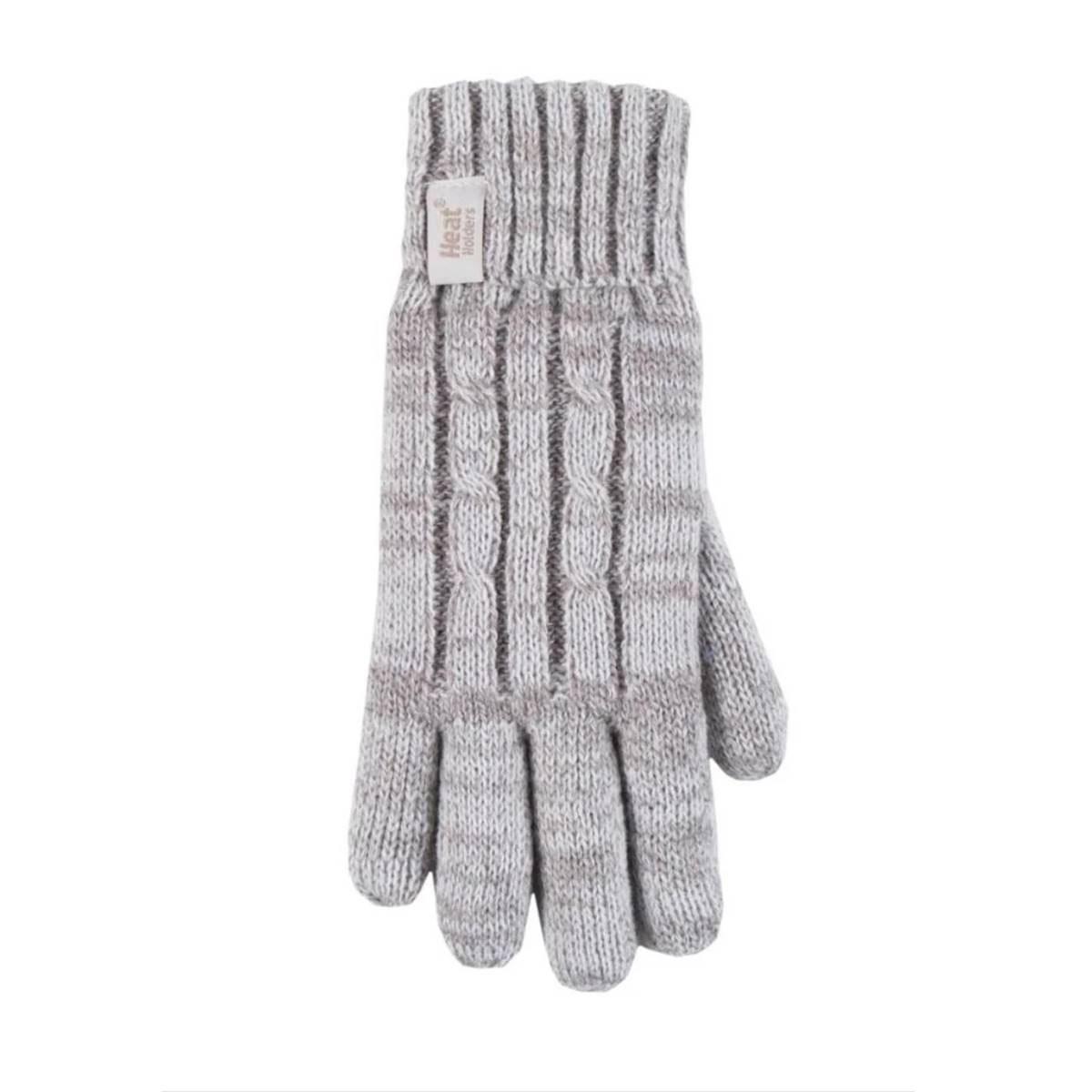 Girls Heat Holders(R)  Glacier Peak Cable Gloves