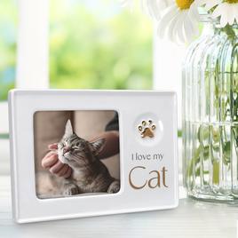 Malden I Love My Cat Frame - 4x4