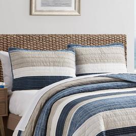 Nautica Ridgeport 136 Thread Count Reversible Quilt Set