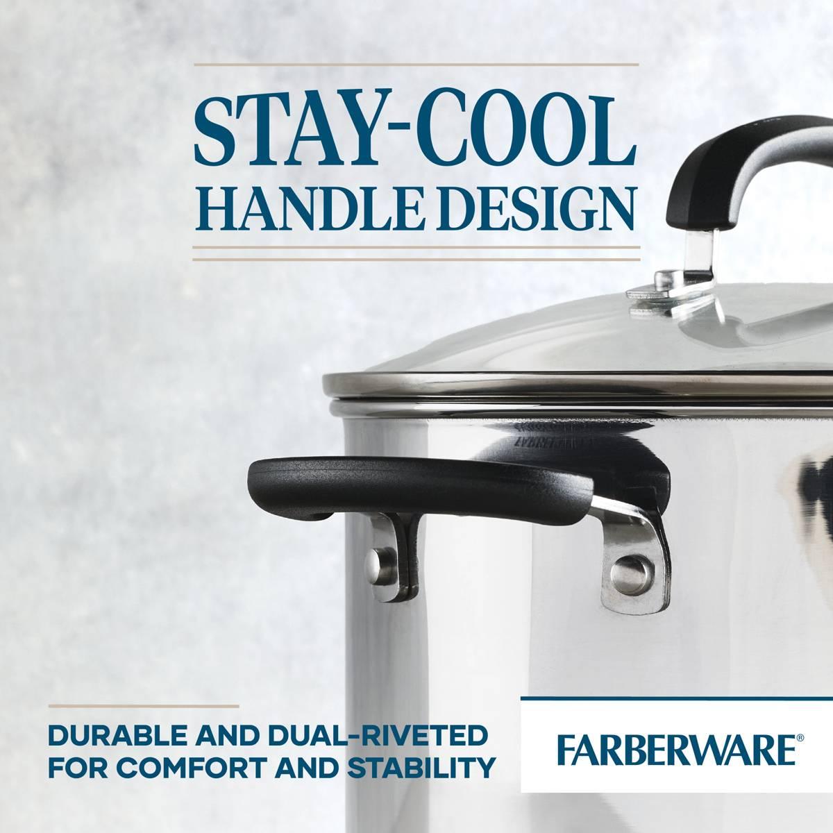 Farberware Brilliance 8-Qt Covered Stockpot