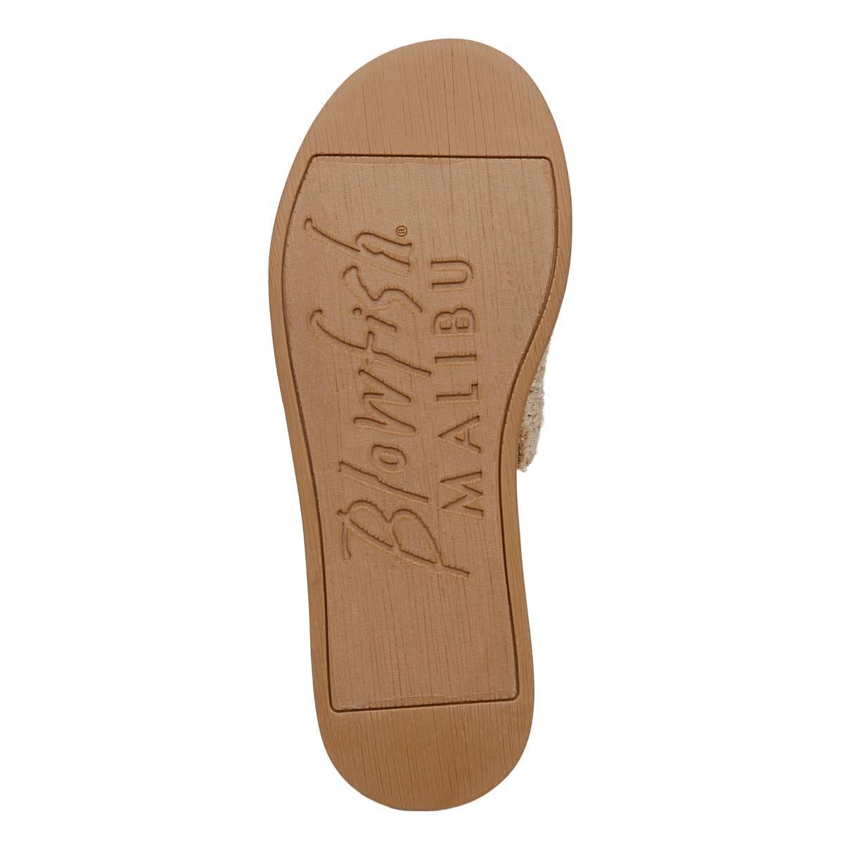 Womens Blowfish Malibu Marshlo-B Rope Platform Slide Sandals