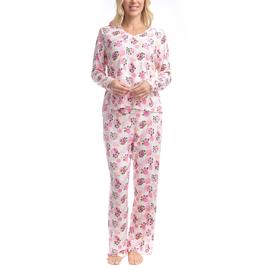 Womens Goodnight Kiss Max & Relax Cheetah Pants Set