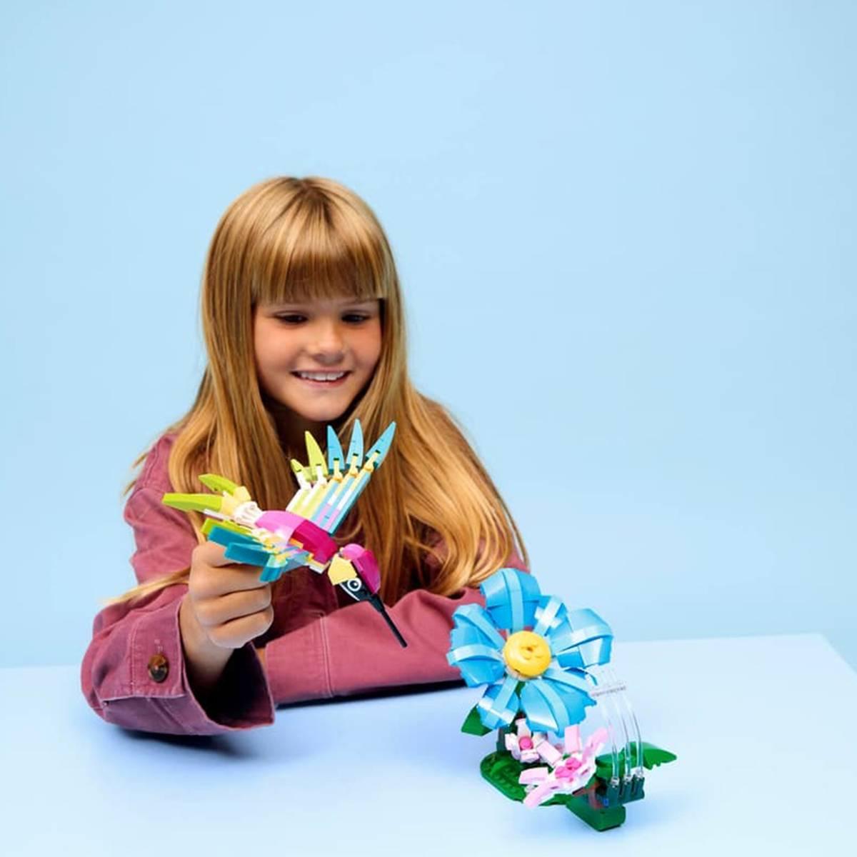 LEGO® Creator 3 in 1 Colorful Hummingbird Building Kit