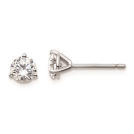 Pure Fire 14kt. White Gold 3/4ctw. Lab Grown Diamond Earrings