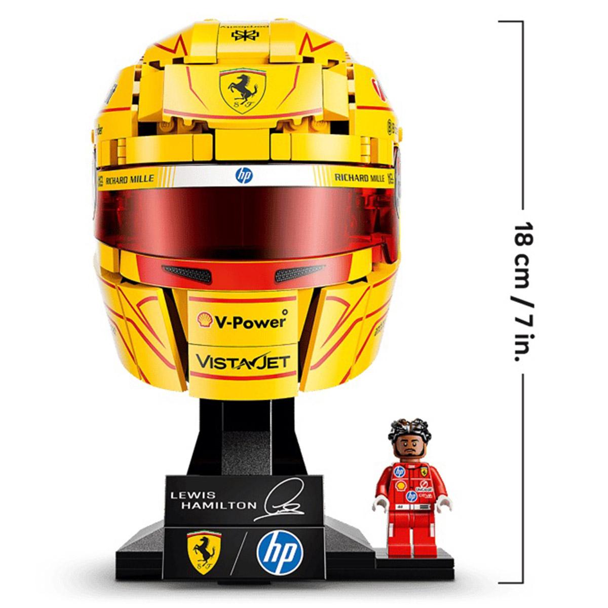 LEGO® Editions Scuderia Ferrari HP Lewis Hamilton Helmet