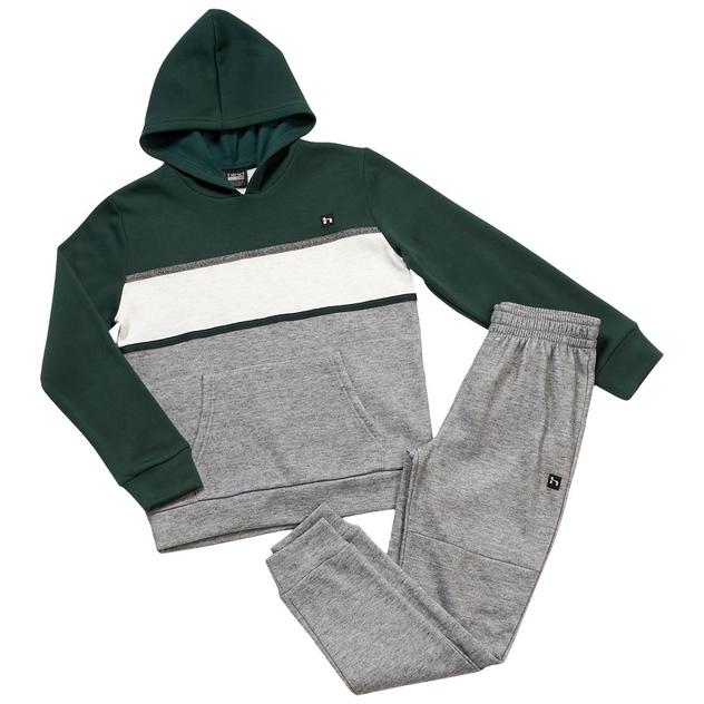 Boys (8-12) Hind™ 2pc. Hoodie & Sweatpants Set - Medium Green