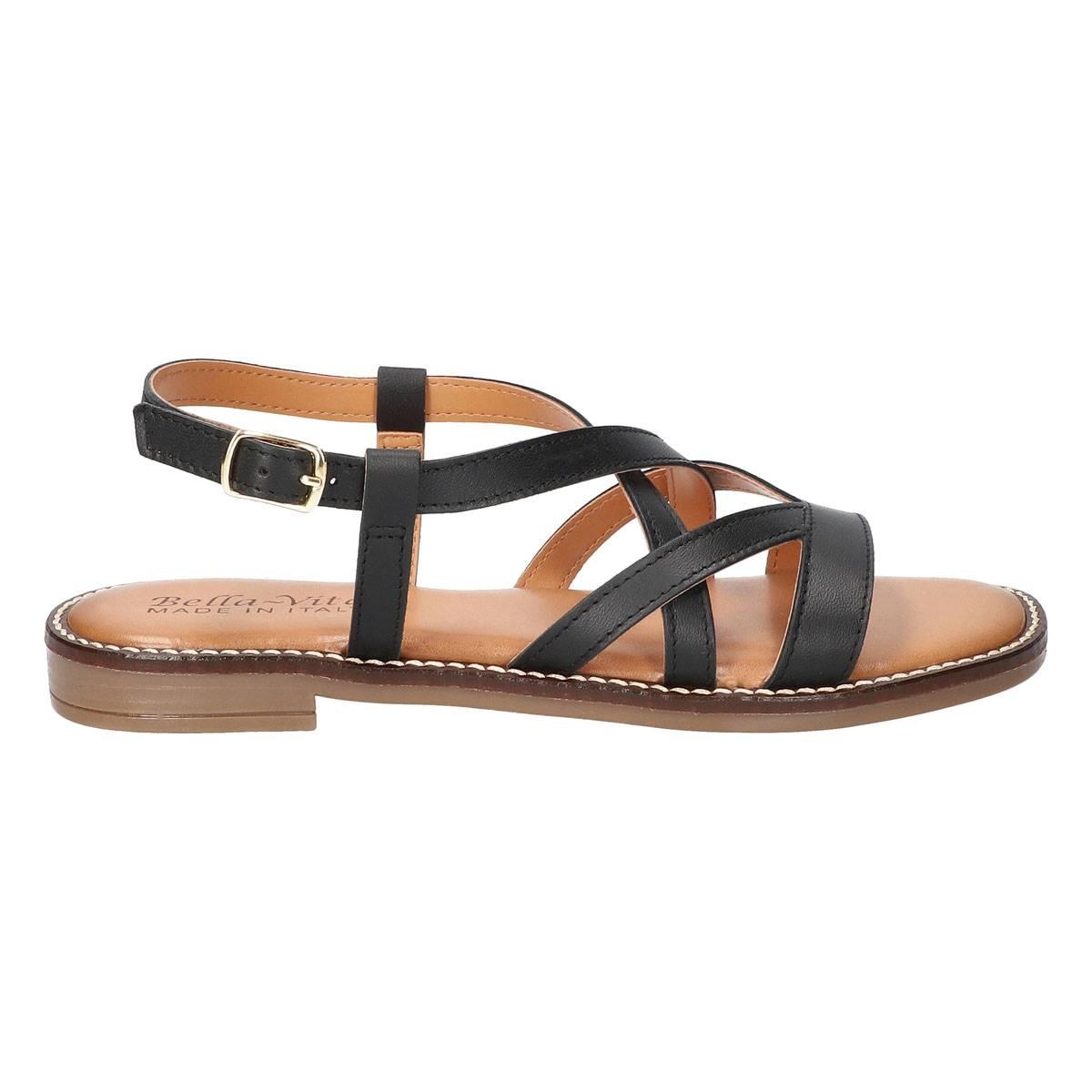 Womens Bella Vita Tya-Italy Flat Strappy Sandals