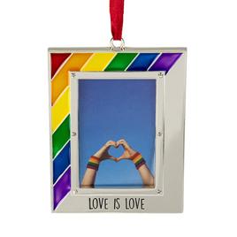 Northlight Seasonal 3.5in. Love is Love Frame Christmas Ornament