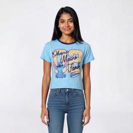 Juniors Freeze Stitch 02 Contrast Skimmer Tee