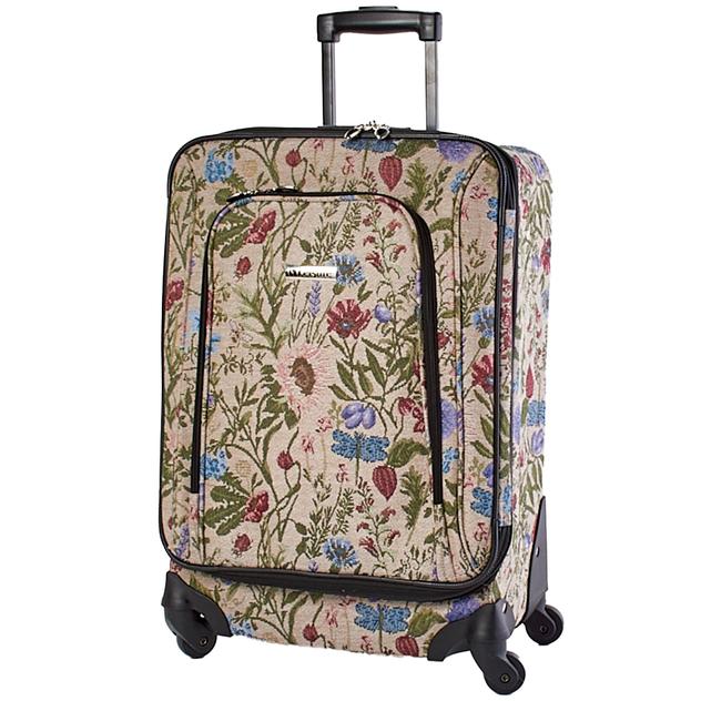 Leisure Woodbridge 21in. Leaf Print Carry On Luggage