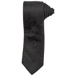 Mens Van Heusen Extra Long Floral Solid Tie